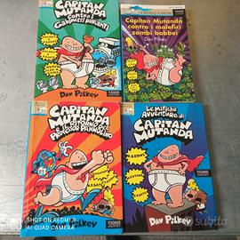 Capitan Mutanda Battello a Vapore n. 4 libri
