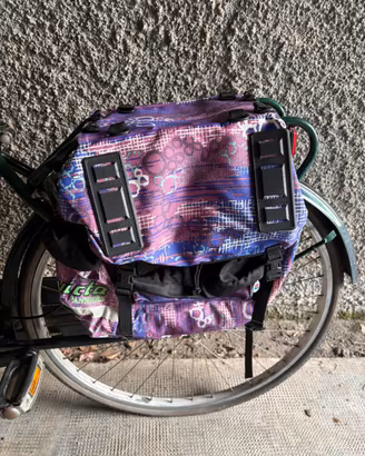 Borse laterali da bicicletta invicta anni 80 90