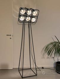 Lampada da terra Seletti Multilamp Floor Black