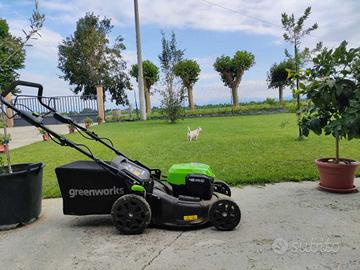 Tagliaerba a batteria - 48V/4Ah Greenworks GD48LM4