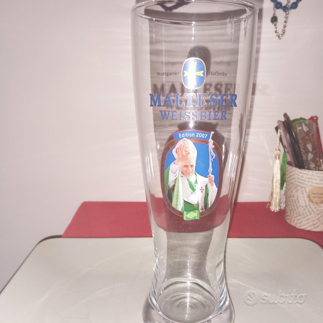 Bicchiere Birra Collezione Hofbräu Stuttgarter EM Edition 0,3L