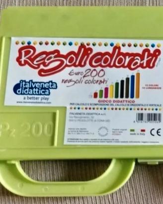 Regoli colorati
