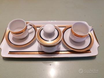 servizio caffè vintage in porcellana