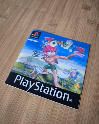 tombi 2 PlayStation 1 SOLO libretto