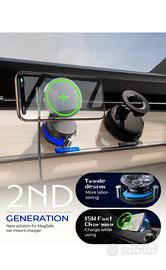 Porta telefono con ricarica wirless per auto