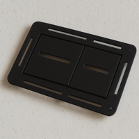 Pulsante di scarico WC a scomparsa