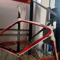 telaio bici da corsa in fibra di carboneo 