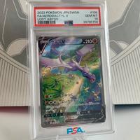 Carta pokemon AERODACTYL v psa 10 lost abyss