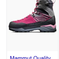 Scarponi ramponabili donna Mammut n.38