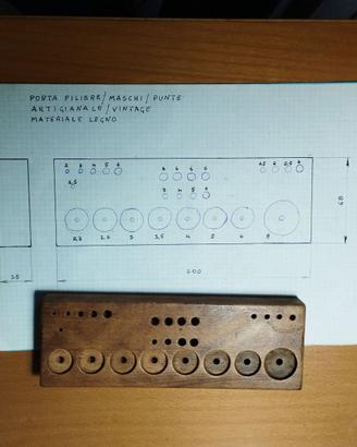 Porta filiere\maschi\punte vintage