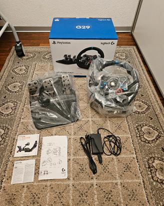 Logitech G29 Volante e pedali PS4 PS5 PC