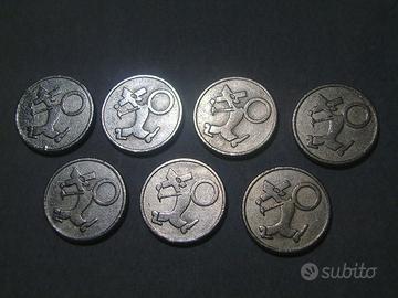 7 Gettoni TOYSWAY per Macchine Arcade Token