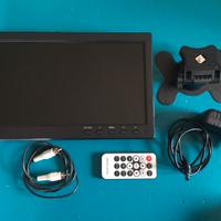 Monitor 10'' Tft Lcd per DSLR sicurezza computer