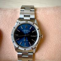 Rolex Air King Ref 14010 Blue Dial