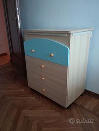 Fasciatoio con cassetti