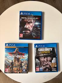 Set giochi PS4