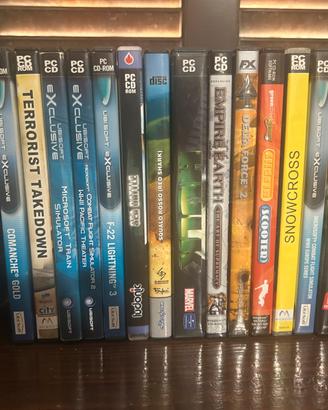 Videogiochi in lotto anni 2000/2010 per pc