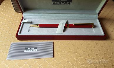 Aurora KONA - Titanio e Oro - Penna a sfera - Desi
