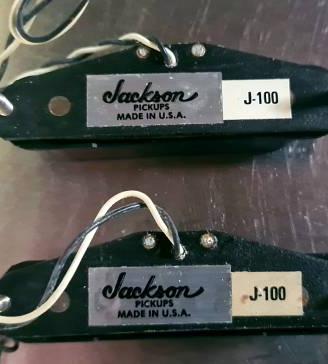 Coppia Pickup Jackson J-100 Vintage (1988)