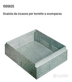 BTICINO Scatola da incasso per torrette a scompars