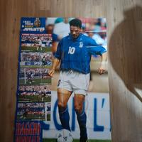 poster roberto baggio Juventus 