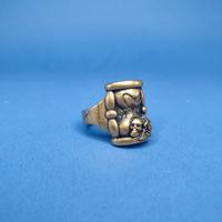 ANELLO "PIETRO FERRANTE" CLESSIDRA COLOR ORO