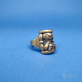 ANELLO "PIETRO FERRANTE" CLESSIDRA COLOR ORO