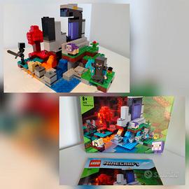 Lego Minecraft 21172 il portale in rovina