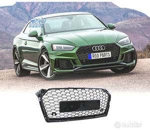 GRIGLIA AUDI A5 16-20 LOOK RS5 NERO LUCIDO PDC