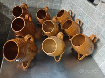 porta arrosticini in ceramica