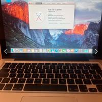 MacBook Pro 13” con lettore cd