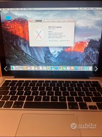 MacBook Pro 13” con lettore cd