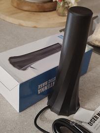 Antenna TV Potente DVB-T2 4K con amplificatore 