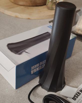 Antenna TV Potente DVB-T2 4K con amplificatore 