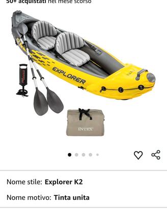 Canoa Intex explorer k2