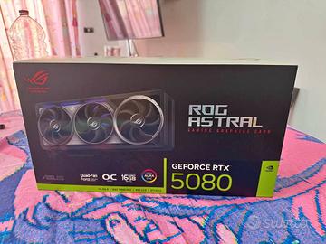 ASUS ROG Astral RTX 5080 OC 16GB – Nuova Sigillata
