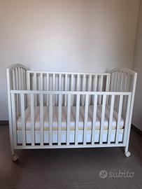 Lettino Pali per bambini + materasso antisoffoco