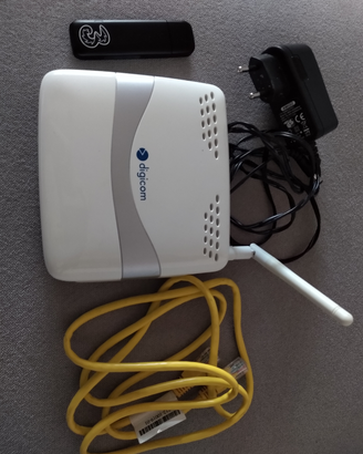 Router Digicom 8E4457 Wavegate 150 3G + cavo ether