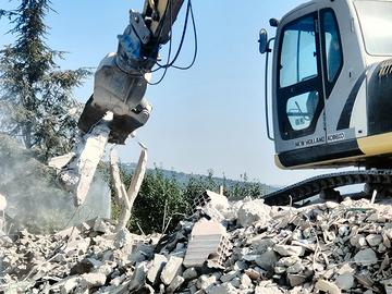 Pinza Frantumatrice escavatore 130/190 q.li