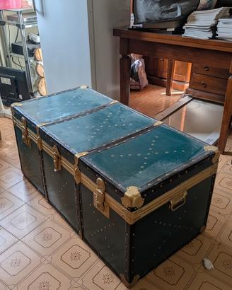 Baule vintage da viaggio anni ‘50 / ‘60 