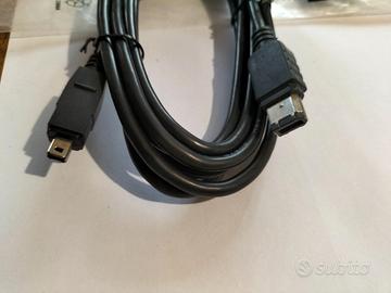 Cavo firewire 6-4 pin 2 metri