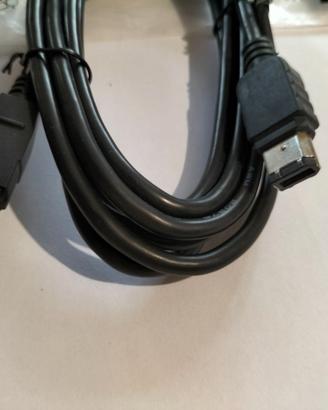 Cavo firewire 6-4 pin 2 metri