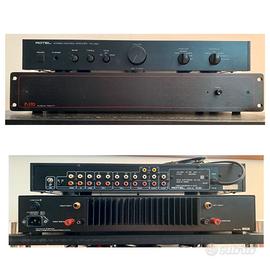 amplificatore finale e preampli vintage Hi-Fi