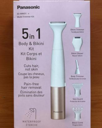 Panasonic multipurpose razor and trimmer kit for B