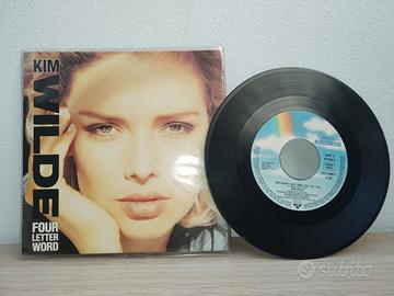 LP 45 giri Vinile 7 " - 1989  Kim Wilde - Four Let