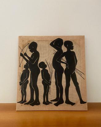 Quadro in tela originario Africa