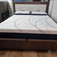 Letto matrimoniale contenitore 