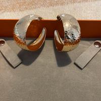 Orecchini chunky a cerchio dorati