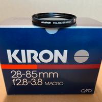 Kiron 28-85mm F2,8-3,8 + filtro polarizza