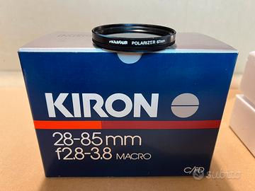 Kiron 28-85mm F2,8-3,8 + filtro polarizza